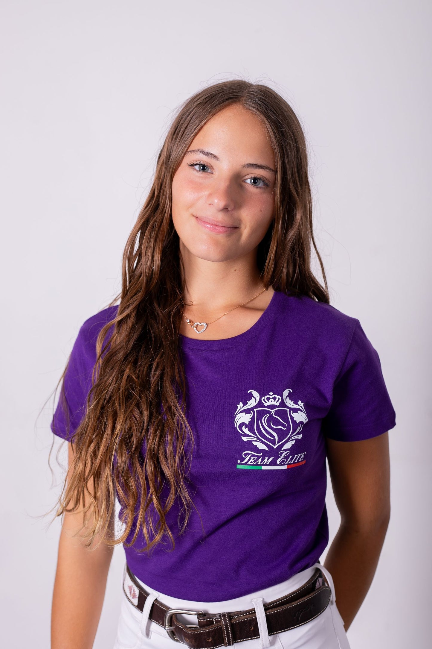 T-Shirt Donna Team Elite Viola