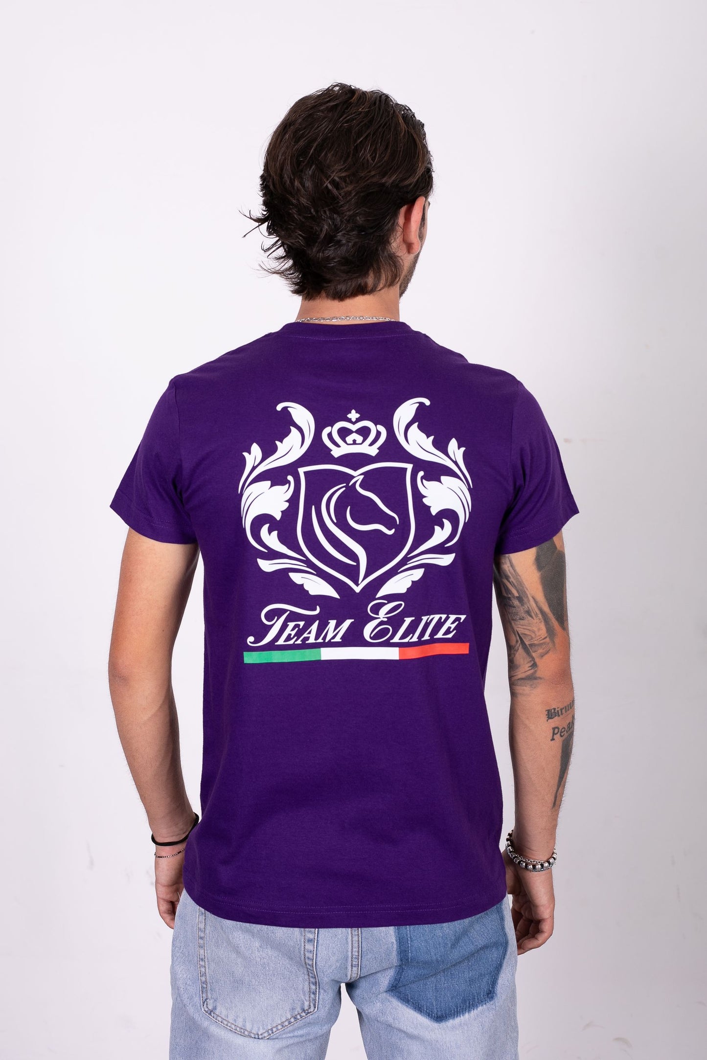T-Shirt Uomo Team Elite Viola