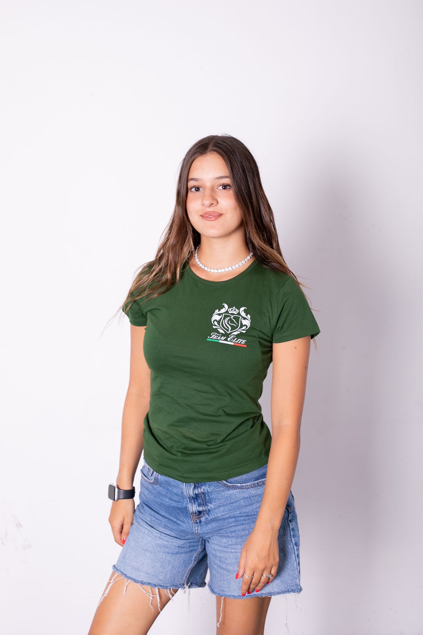 T-Shirt Donna Team Elite Verde