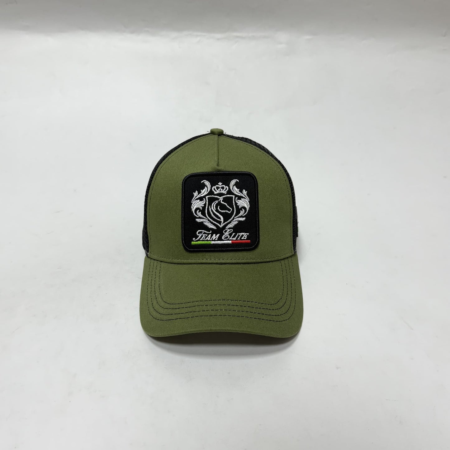 Cappello Baseball Team Elite Premium Verde