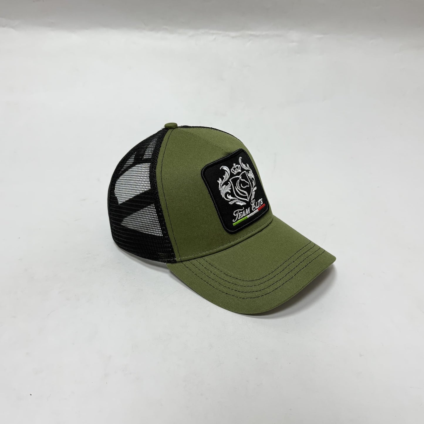 Cappello Baseball Team Elite Premium Verde