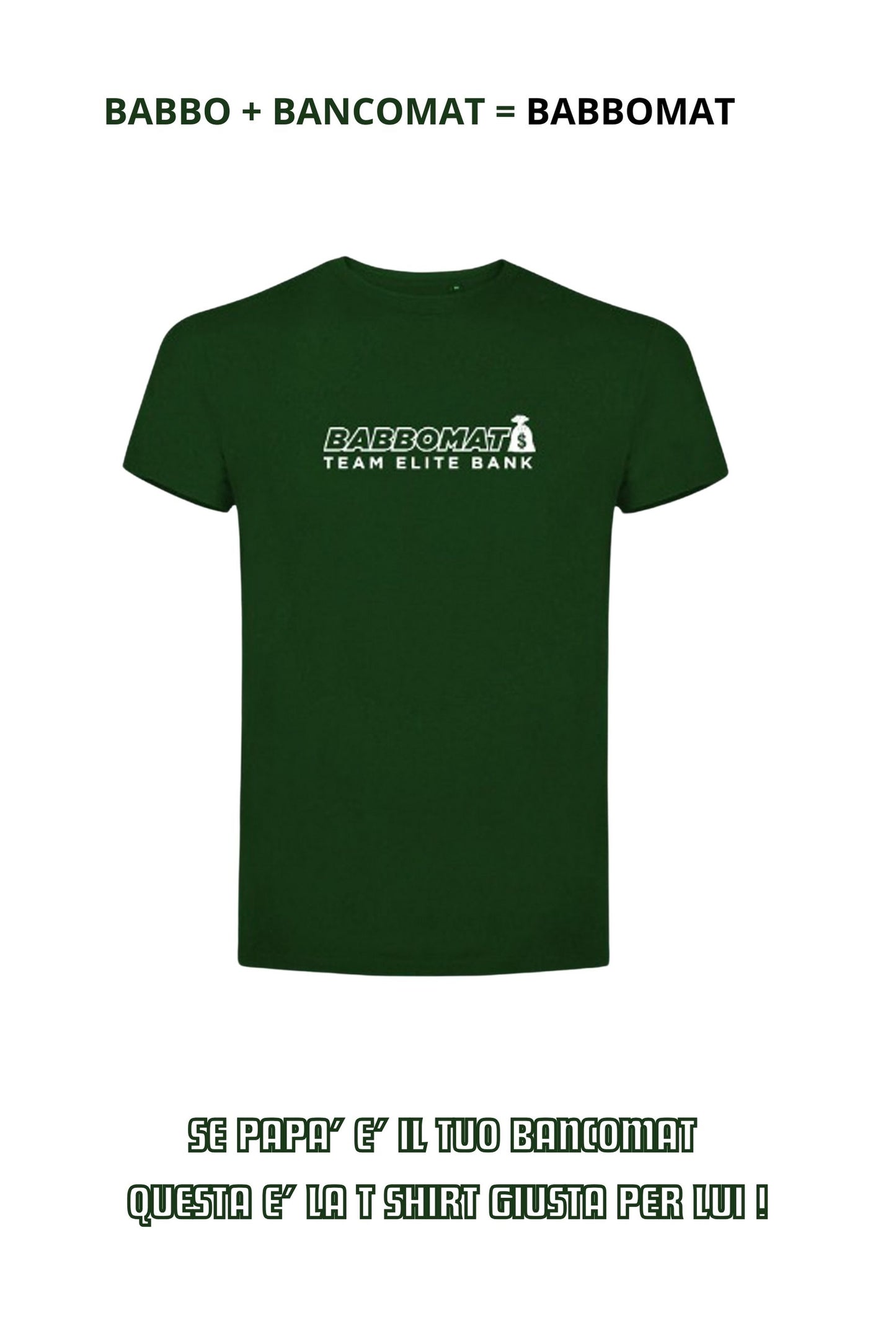 T-Shirt Team Elite Babbomat Verde