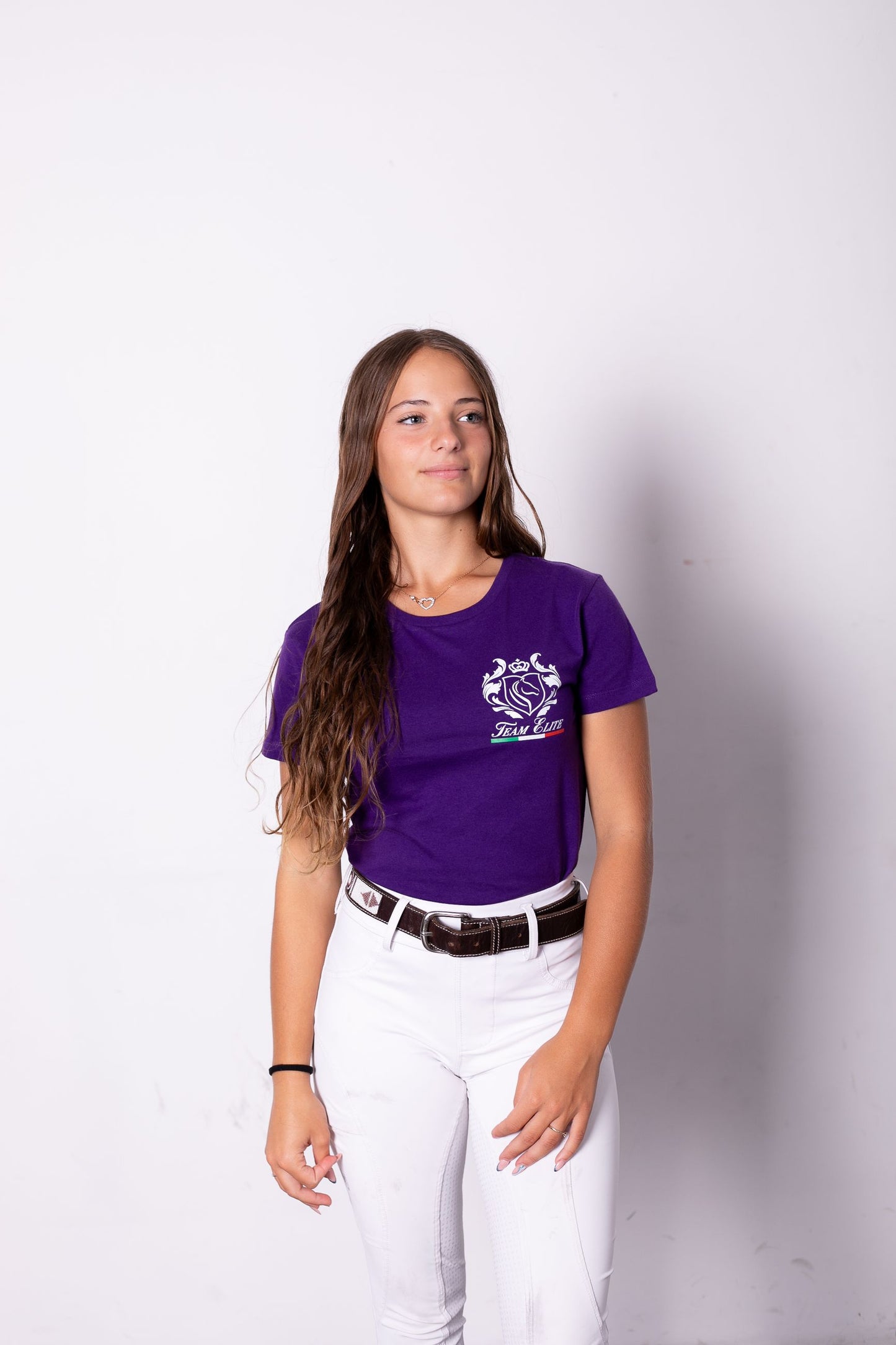 T-Shirt Donna Team Elite Viola