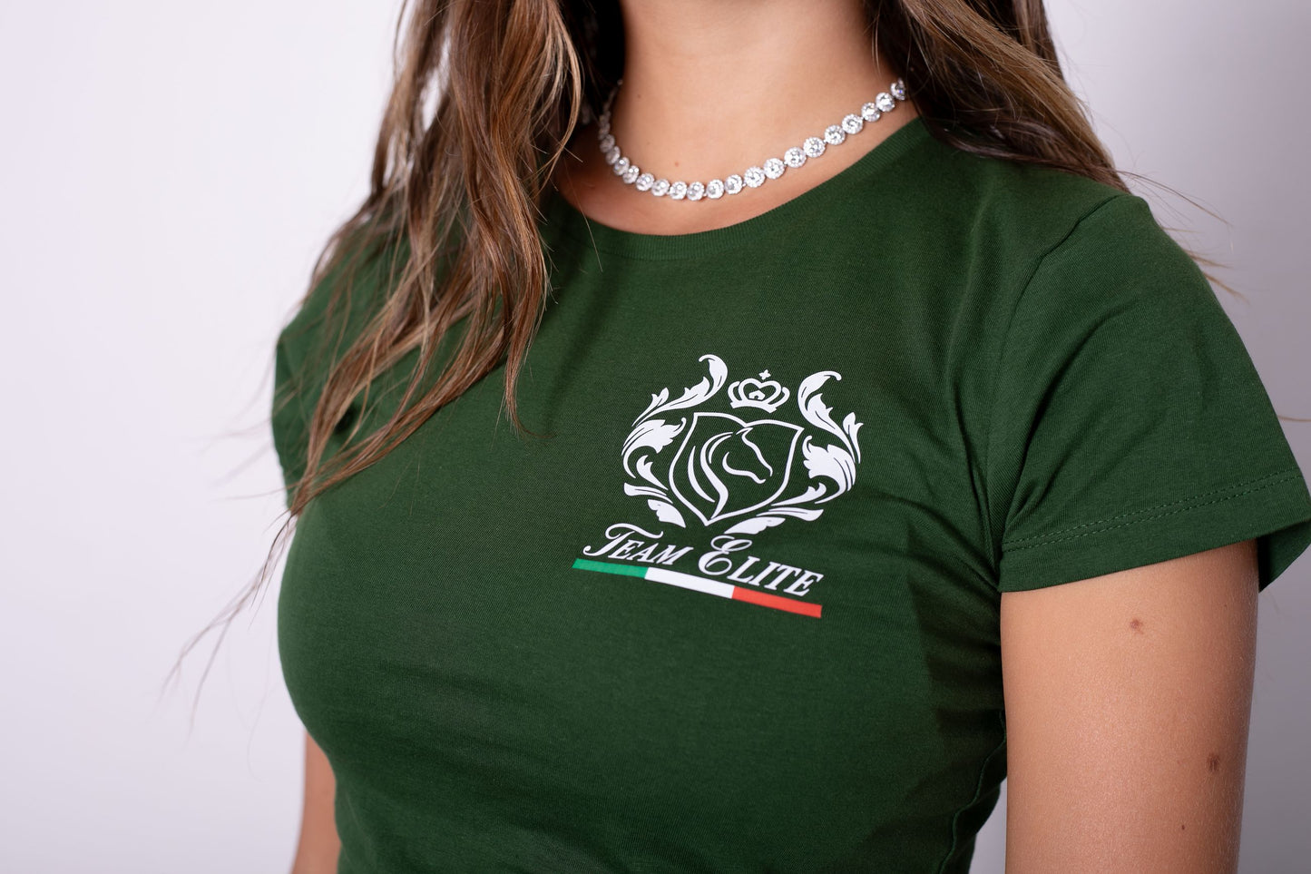 T-Shirt Donna Team Elite Verde