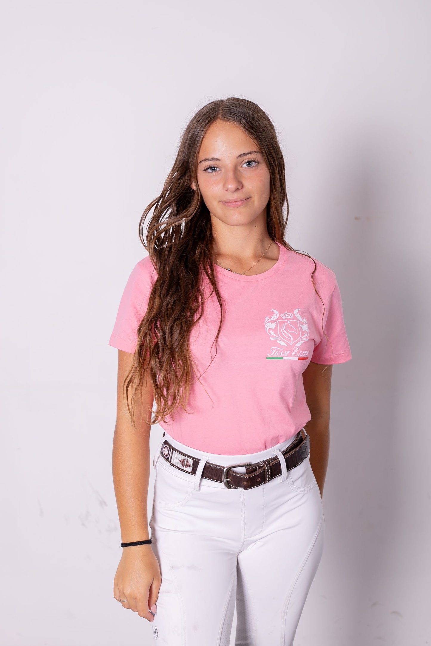 T-Shirt Donna Team Elite Rosa