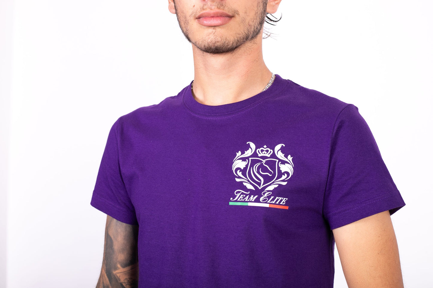 T-Shirt Uomo Team Elite Viola
