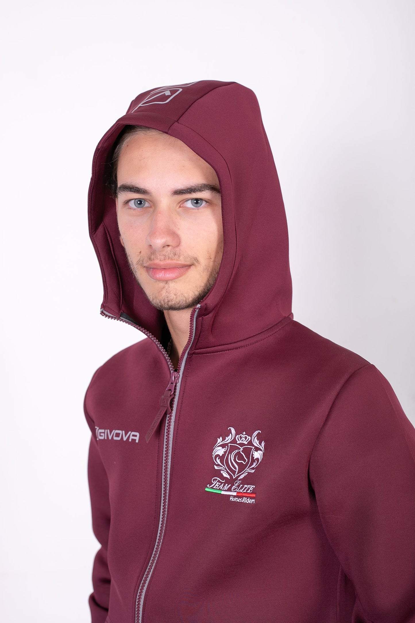 Felpa Scuba Team Elite Bordeaux