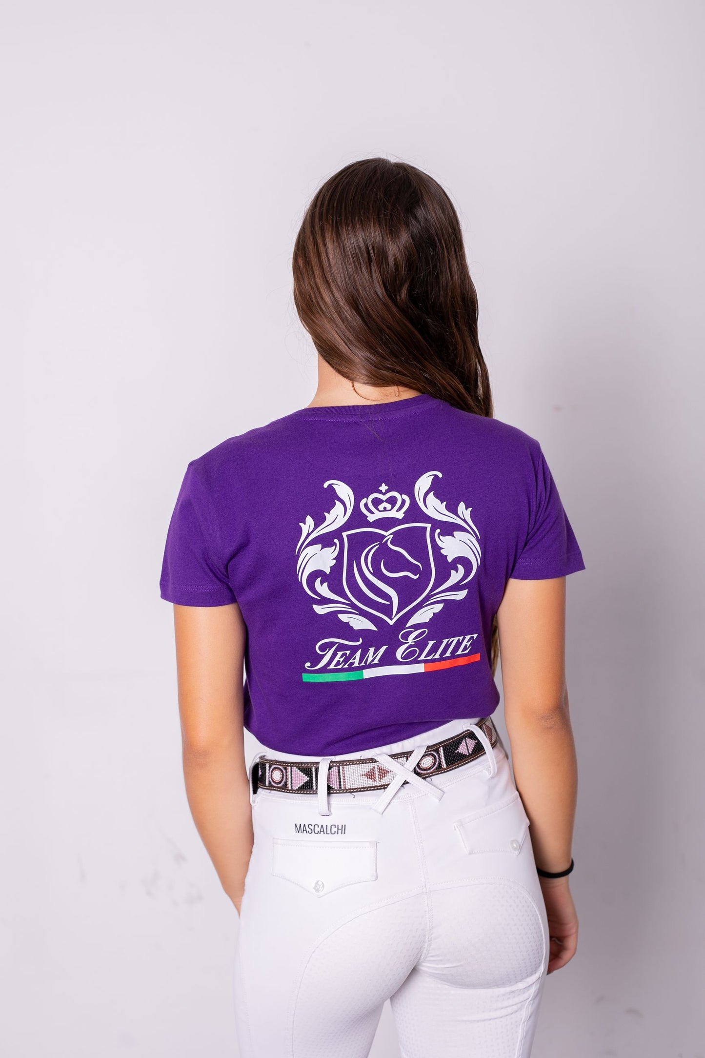 T-Shirt Donna Team Elite Viola