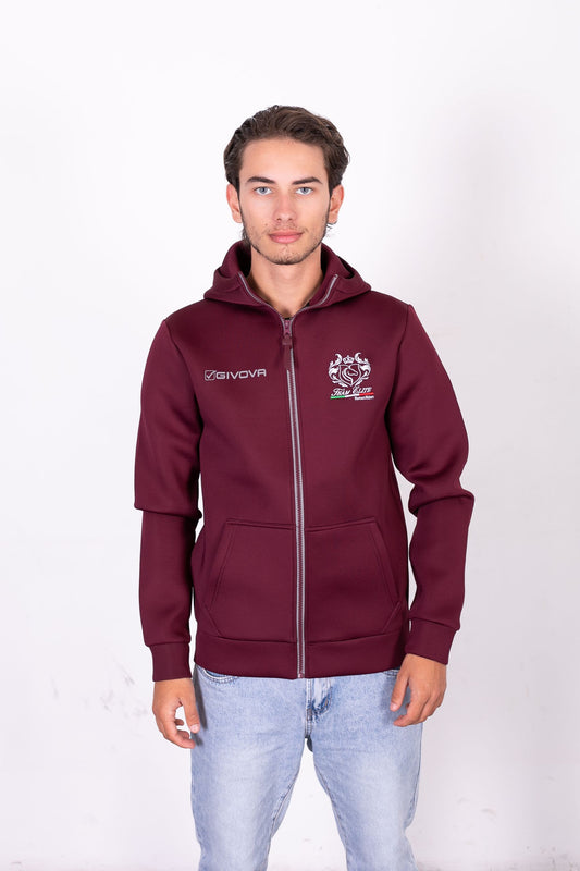 Felpa Scuba Team Elite Bordeaux