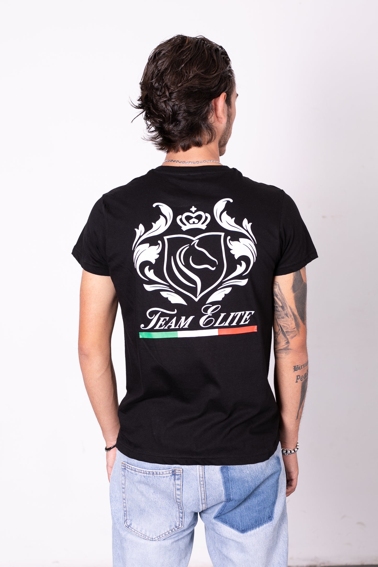 T-Shirt Uomo Team Elite Nera