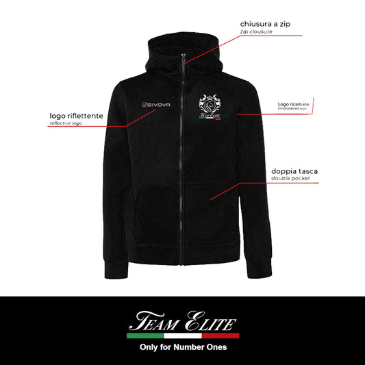 Felpa Scuba Nera Team Elite