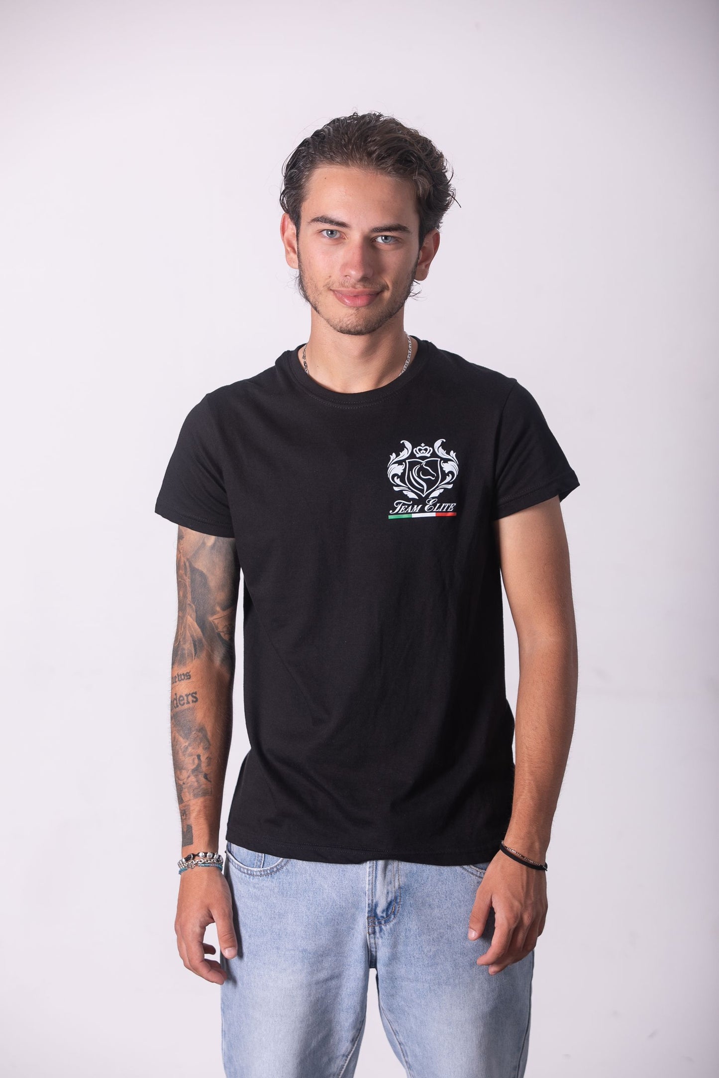 T-Shirt Uomo Team Elite Nera